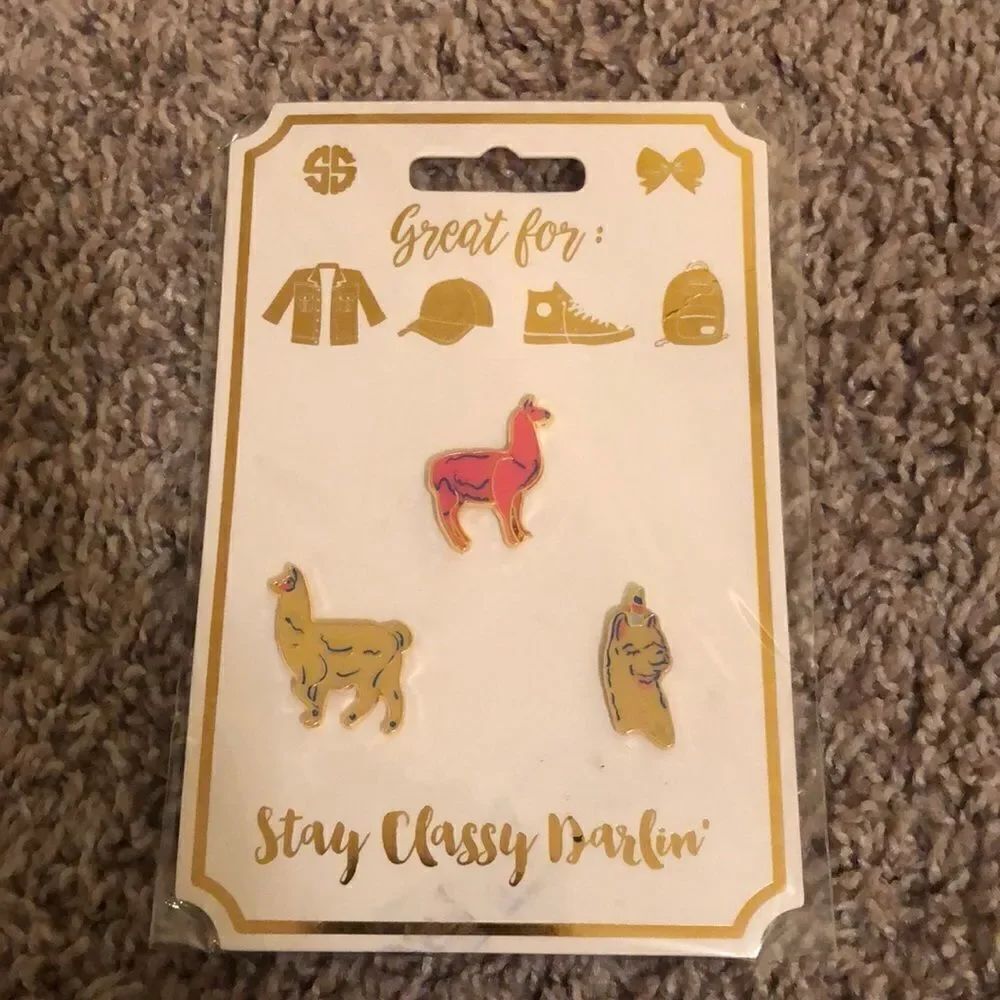 New Simply Southern Pins: Llama